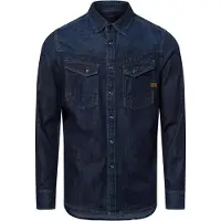G-Star Overhemd blauw denim