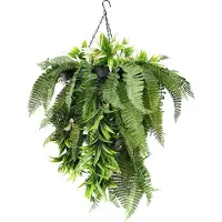 Floordirekt Hangplant Rainforest - Kunstmatige Groene Plant voor Stijlvolle binnen- en Buitendecoratie