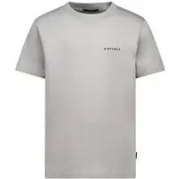 Airforce T-shirt lichtgrijs Jongens Katoen Ronde hals Effen - maat 140