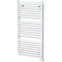 Maxaro Zeus Radiator Elektrisch | 60x120 cm Hoogglans wit 600 Watt Aluminium