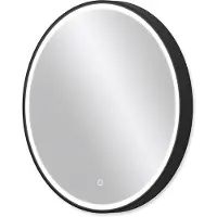 Maxaro Badkamerspiegel Vivo 40x40 cm: Spiegelverlichting, Verwarming, Badkamer, Zilver