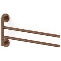 Maxaro Radius Handdoekenrek | Koper | Draaibaar | Handdoekenrek Badkamer | Handdoekrek