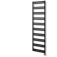 Maxaro Sirius Radiator Elektrisch | 50x187 cm Mat zwart 900 Watt Aluminium