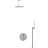 Maxaro Radius Regendouche Inbouw | Rvs 30 cm Regendouche Thermostatisch
