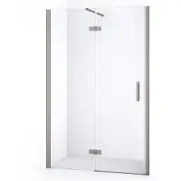 Maxaro Diamond Douchedeur | 110 cm Rvs Helder glas Draaideur | Douchedeur | Douchedeur Draaibaar | Douchedeur op maat