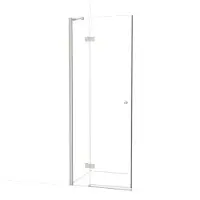 Maxaro Amber Douchedeur 70cm RVS Helder Glas Draaideur 200cm Hoog| Douchedeur glas | Glazen Douchedeur | Nisdeur Douchewand