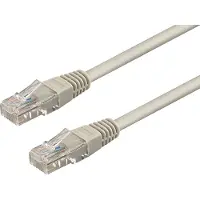Wp Europe WP WPC-PAT-6U050, 5 meter, Cat6, U/UTP (UTP), RJ-45, RJ-45, grijs
