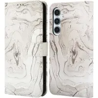 IMoshion Design Bookcase voor de Samsung Galaxy A35 - Sandy Marble