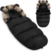 Ricokids Elmi slaapzak voor kinderwagen en slee - zwart