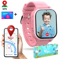 VUBIO Kinder Smartwatch S1 4G Incl. Simkaart - WIFI - GPS - Whatsapp