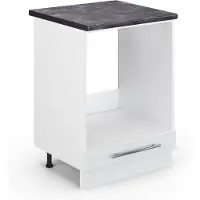 Vicco Fame-Line Ovenombouwkast – 60 cm, WB Antraciet Wit Hoogglans