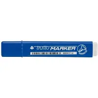 Tratto Marker permanente marker Beitelvormige punt Blauw 12 stuk(s)