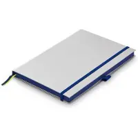 Lamy paper Hardcover A5 Notitieboek 810 - Notitieboek in formaat DIN A5 (145 x 210 mm) in donkerblauw met -lineatuur, 192 pagina's en elastisch sluitband