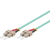 Wp Europe WPC-FP3-5SCSC-030 Glasvezel kabel 3 m OM3 SC Blauw