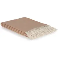 Most - Plaid Tibet - 50% Kasjmier wol, 50% Merino wol, - 140 x 200 cm - beige