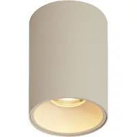 QAZQA Moderne inbouwspot beige GU10 50mm rond - Deep