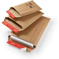 Colompac Kartonnen enveloppen Kleefstrip CP 010,07,020 Bruin 413 x 303 x 50 mm 20 Stuks