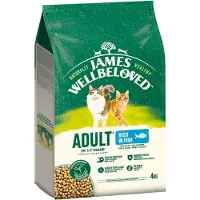 James Wellbeloved Adult Cat Hypoallergenic Vis & Rijst - 4 kg