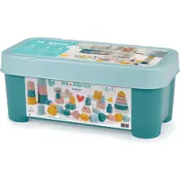 Ecoiffier Babyspeelgoed 4in1 Speelset in Opbergbox, 41dlg.