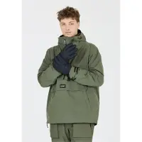 Slope Sportjas 'Ruki' olijfgroen / zwart / wit