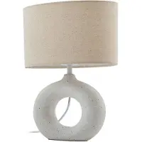 LINDBY Tafellampe , Kody, Beige, Woonkamer, Stof, Modern