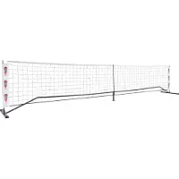 Powershot Football Tennis Set Wit 6 x 1.1 m