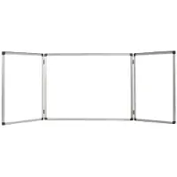 BI-Office Earth Vouwbaar whiteboard Magnetisch Dubbel 120 (B) x 90 (H) cm Wit
