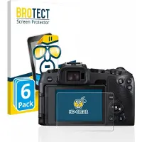 BROTECT - Screenprotector voor Canon EOS RP - Folie Beschermfolie transparant 6 Stuks