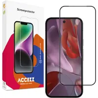 Accezz Gehard Glas Full Cover Screenprotector voor de Google Pixel 9A