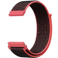 Polar Ignite nylon band - roze zwart