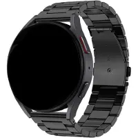 Samsung Galaxy Watch Ultra kralen stalen schakel band - zwart
