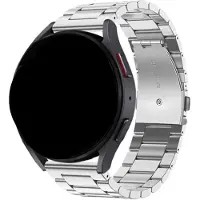 Samsung Galaxy Watch Ultra kralen stalen schakel band - zilver