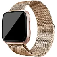 Fitbit Versa milanese band - rose goud