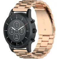 Huawei Watch GT kralen stalen schakel band - rose goud