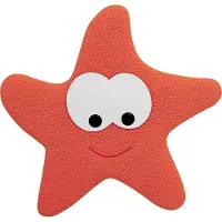 Spirella Antislipmat Starfy - 5 Stuks - Rood