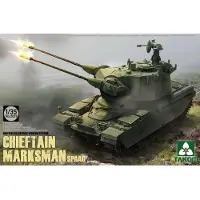 Takom Brits luchtverdedigingswapensysteem Chieftain Marksman SPAAG