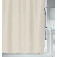 Spirella Douchegordijn ALTRO - Anti-Schimmel Douchegordijn met Antibacteriële Coating - Polyester Textiel - Tijdloos Neutraal Design