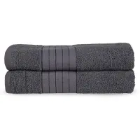 Good Morning Badlaken Uni Towels Katoen, walkfrottee, bies, 500 GSM, effen, zonder ophangbeugel (2 stuks)