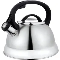 KINGHOFF KETTLE 2.3 L MET Fluit KH-3774, Waterkoker, Zilver
