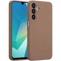 Accezz Liquid Silicone Backcover voor de Samsung Galaxy A16 - Lichtbruin