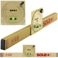 Sola Hellingwaterpas APN100 100cm 360gr met NP 121 goud en tas - 01480901