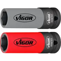Vigor V6309 V6309 Slagadapterset Metrisch 1/2 (12.5 mm)