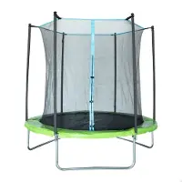 Aktive Ø201 Cm Elastic Bed Grijs 244 x 240 cm Kinderen