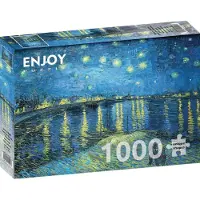 Enjoy Puzzle Vincent Van Gogh - Sterrennacht over de Rhone (1000 stukjes)