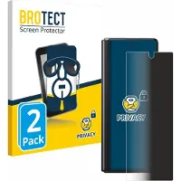 BROTECT - privacy screenprotector voor Samsung Galaxy Z Fold 2 5G - Folie Beschermfolie Blauwlichtfilter 2 Stuks