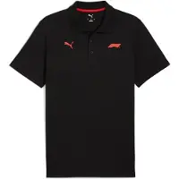 Puma Shirt 'F1' robijnrood / zwart