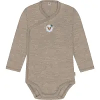 Normani Rompertje/body beige / gemengde kleuren