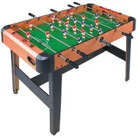 Colorbaby Wooden Table Football Bruin 121 x 61 x 79 cm