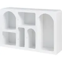 En.casa Commode Vågå dressoir 110x30x70 cm wit []