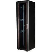 Roline 19-inch netwerkkast Pro 42 U, 600x600 BxD Glazen deur zwart